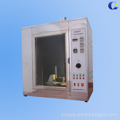 IEC60695-2-1 Glow Wire Test Machine Material Fire Tester